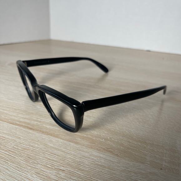 Vintage Bausch & Lomb 6 RARE! Sunglasses 14480 Polished Black B&L 51-22 READ - Picture 3 of 11